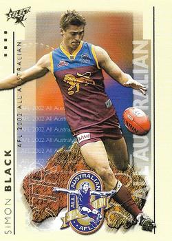 2003 Select XL AFL - All Australian #AA8 Simon Black Front